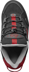 éS THE MUSKA Black / Red Skate Shoes