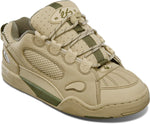 éS THE MUSKA Tan Green Skate Shoes