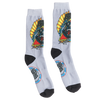 SANTA CRUZ NATAS SCREAMING PANTHER CREW SOCKS