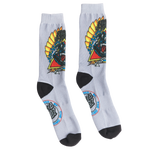 SANTA CRUZ NATAS SCREAMING PANTHER CREW SOCKS