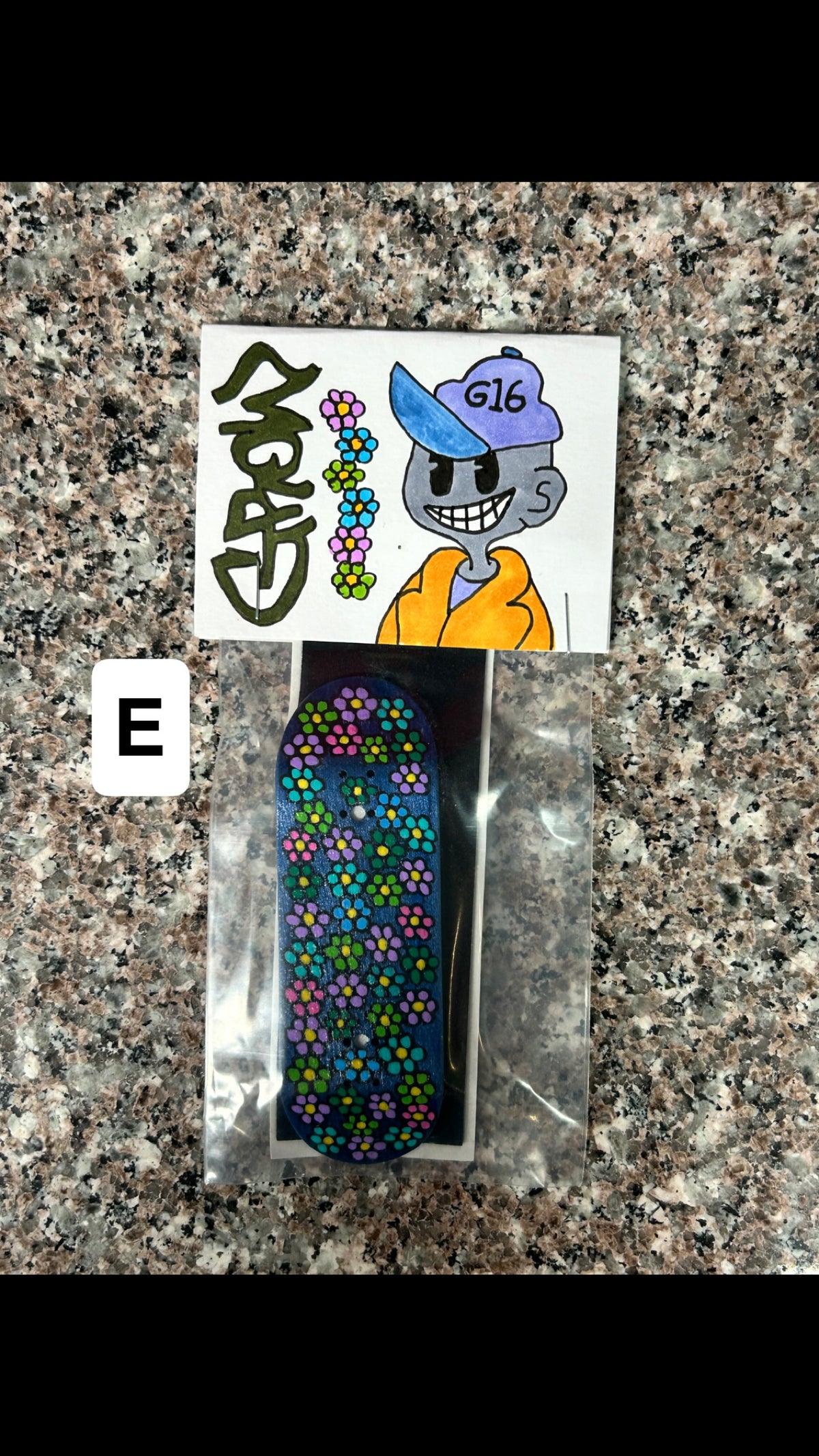 FlatFace Fingerboards x Grow - G16 Hand Painted Deck (Variety)