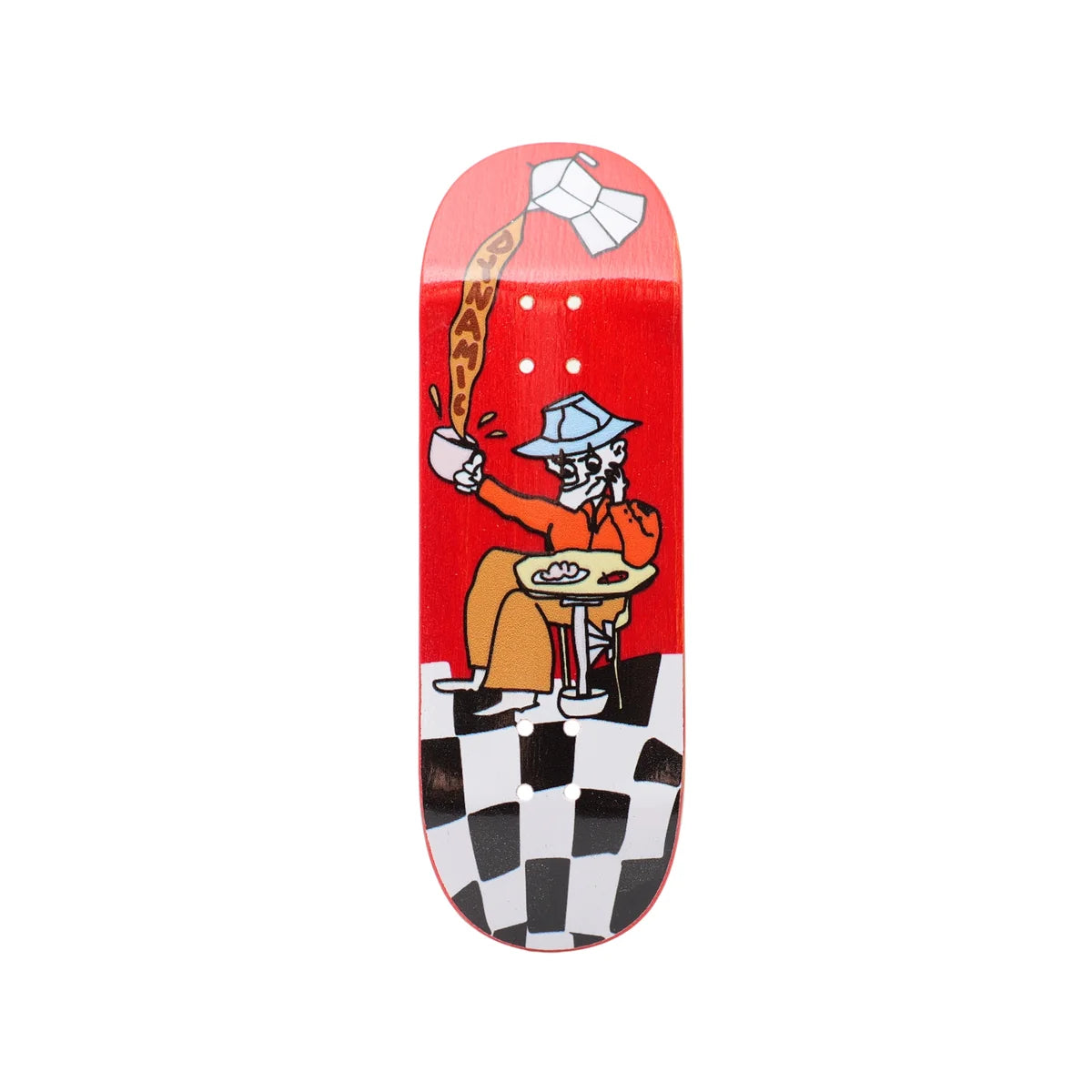 Dynamic - “Morning Pour” Wooden Fingerboard Deck