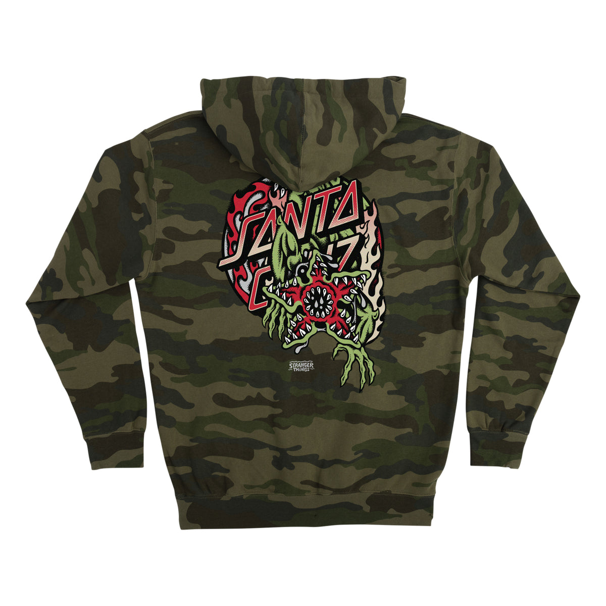 Santa Cruz - Stranger Things Hoodie - Camo