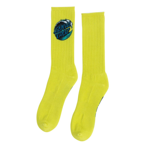 Santa Cruz Wave Dot  Mens Crew Socks