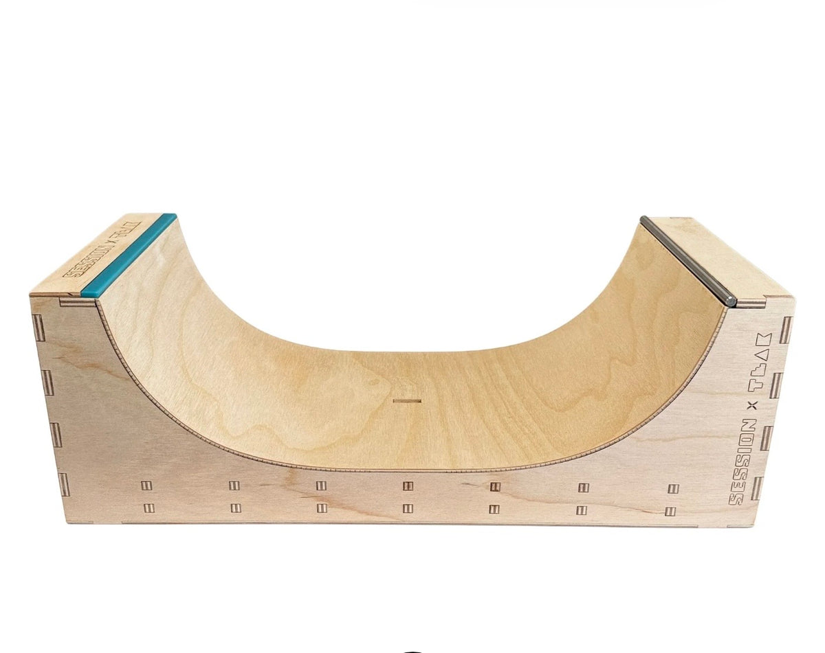 Session x Teak Two-Face 17" Wood Half Pipe