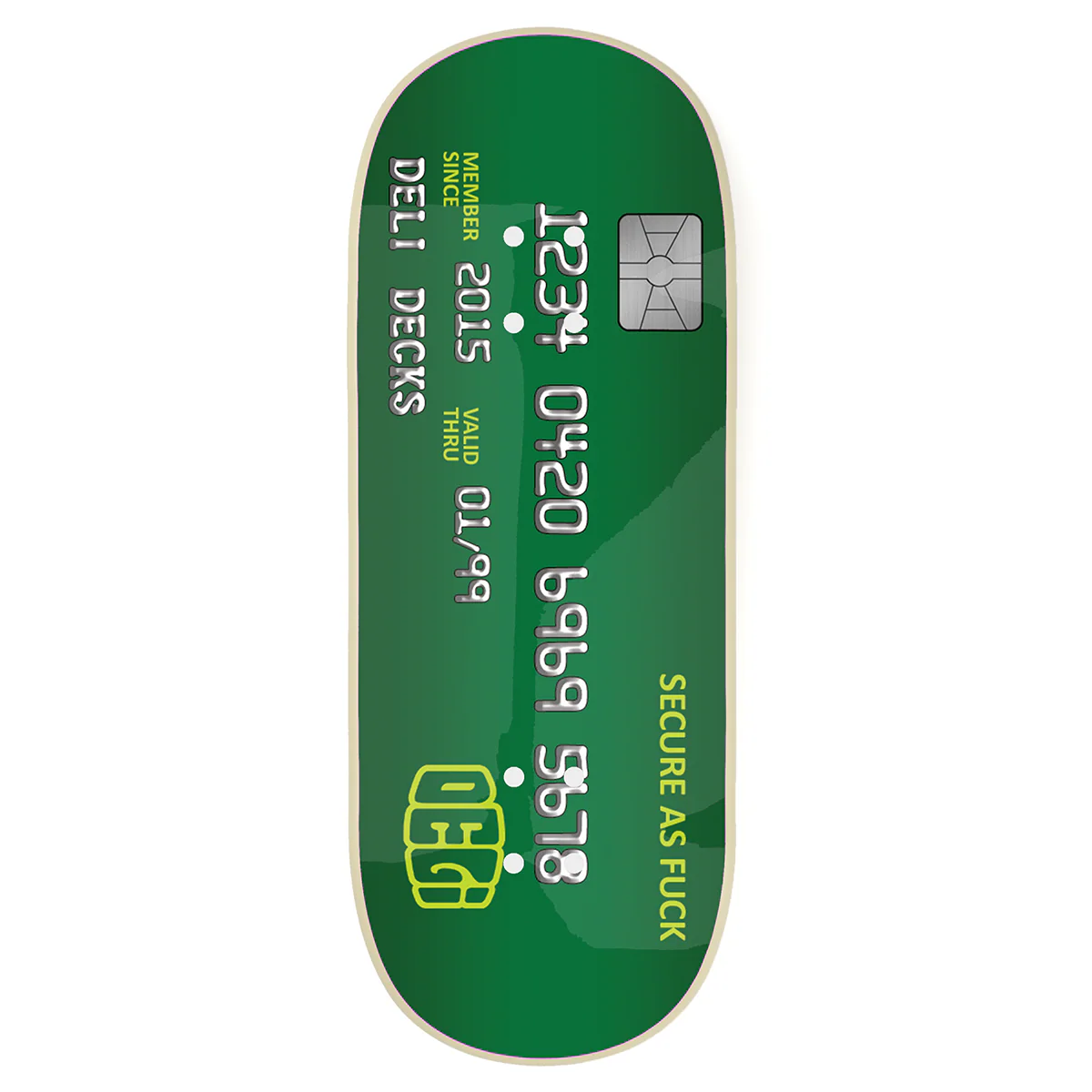DeliDecks - SPEND ME Wooden Fingerboard Deck