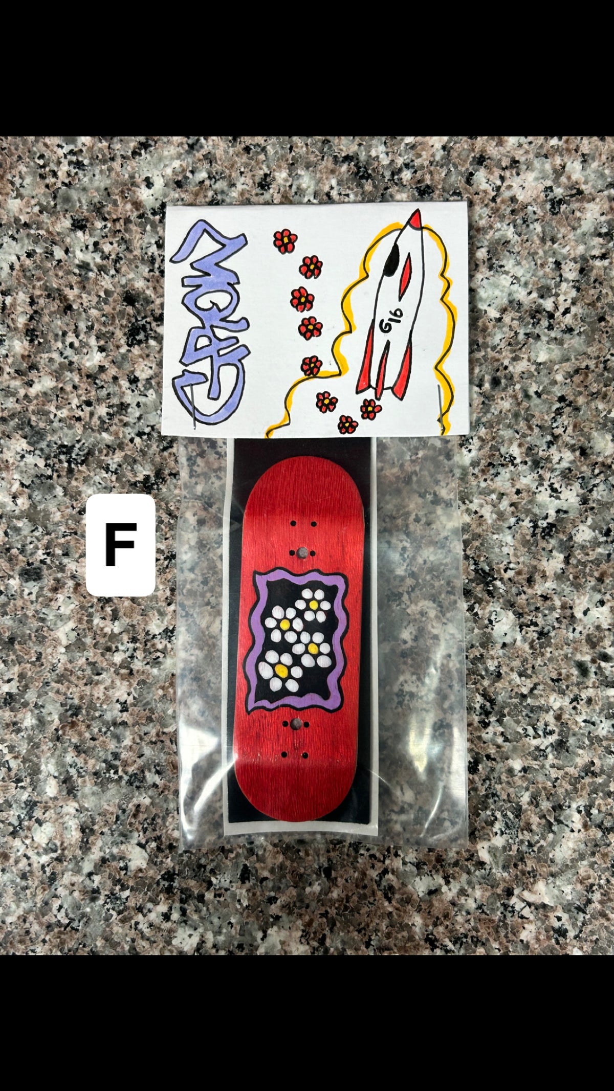 FlatFace Fingerboards x Grow - G16 Hand Painted Deck (Variety)