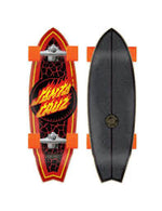 Santa Cruz - Flame Dot Shark Surfskate Complete