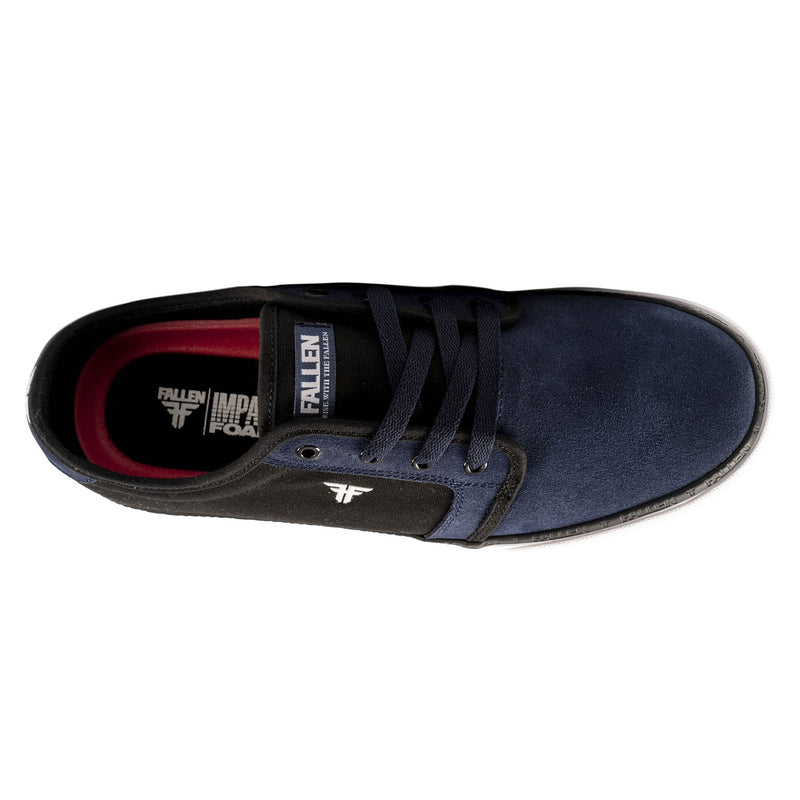 Fallen Forte Indigo Blue / Black Skateboard Shoes