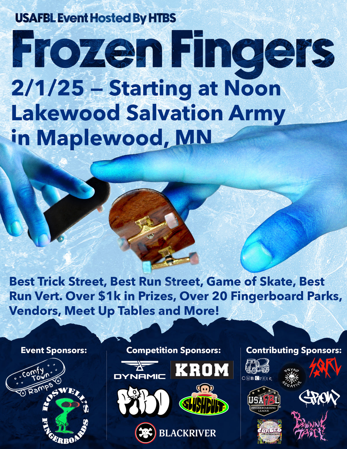 Frozen Fingers (USAFBL) - Event Registration