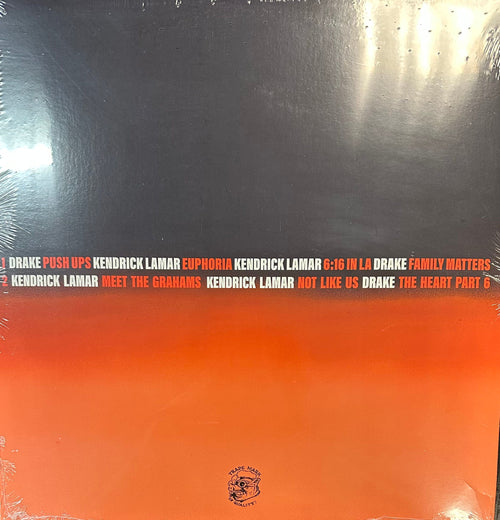 Drake VS Kendrick - The Whole Bloody Affair Vinyl LP Record **UNOFFICIAL RELEASE**