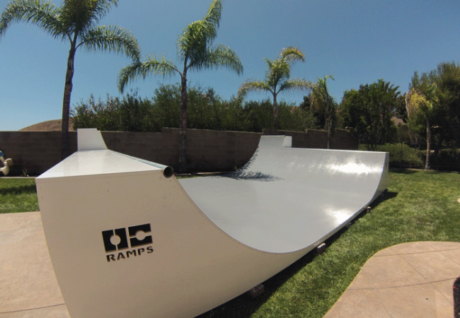 Half Pipe Ramp – 16' Wide