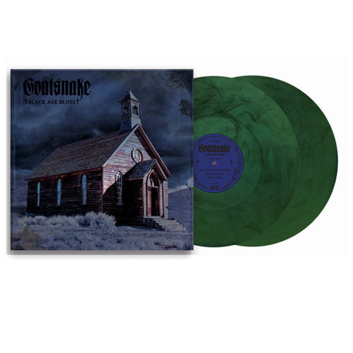 Goatsnake – Black Age Blues Green/Black Swirl Color 2xLP Vinyl LP Record