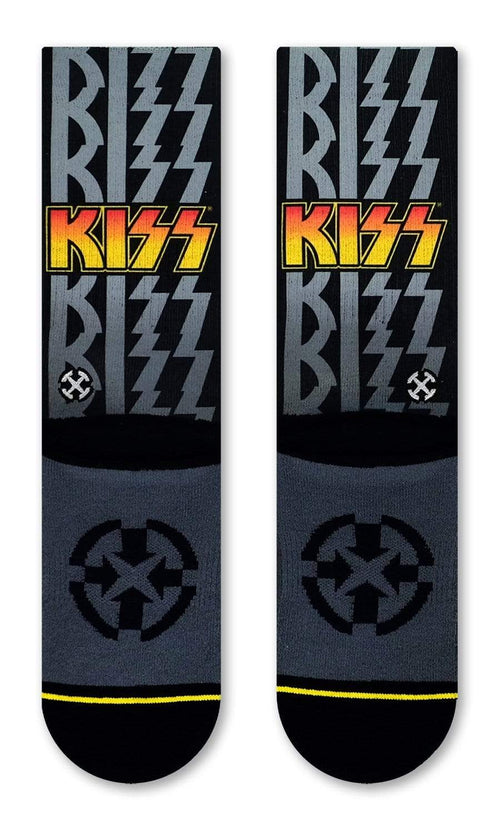 Merge4 Kiss Band Logo Crew Socks