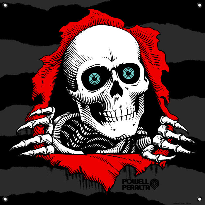 Powell Peralta Ripper 30" x 30" Banner