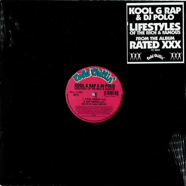 Kool G Rap & DJ Polo – Lifestyles Of The Rich & Famous Vinyl LP Record *Sealed 1996 Release*