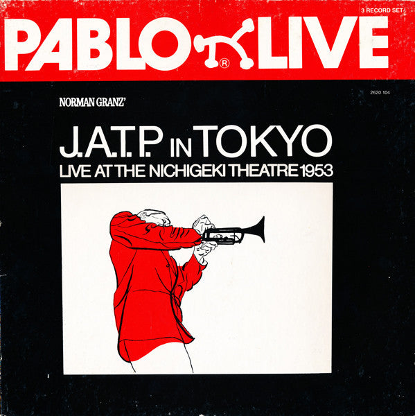 Jazz At The Philharmonic – J.A.T.P. In Tokyo (Live At The Nichigeki Theatre 1953) 3xLP Vinyl LP Record Box Set *USED 1977 RELEASE*