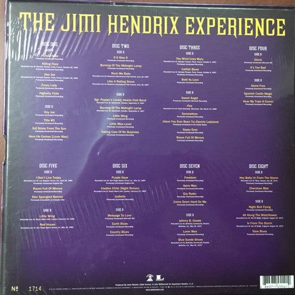 Jimi Hendrix Experience, The - Are You Experienced? 8LP Box Set Vinyl 8xLP Vinyl LP Record