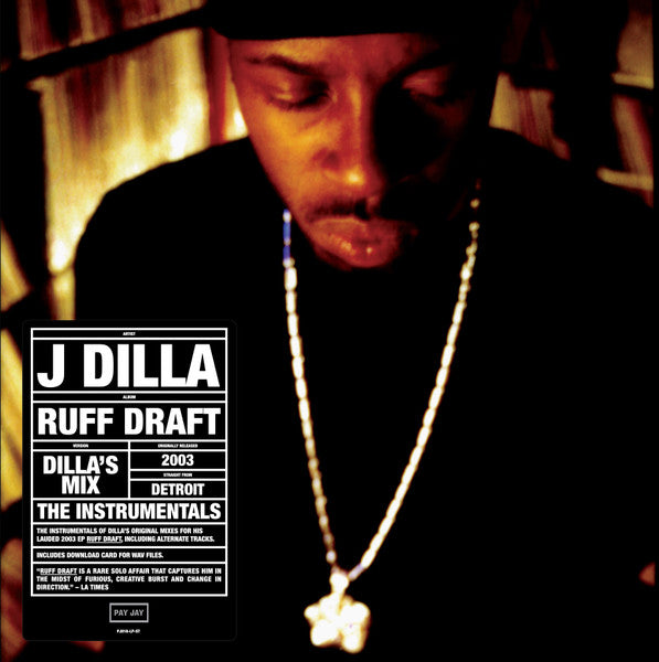 J Dilla – Ruff Draft: Dilla's Mix The Instrumentals Vinyl LP Record