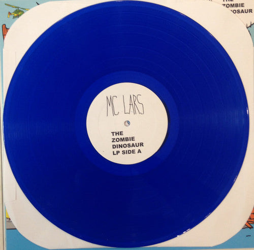 MC Lars – The Zombie Dinosaur LP Blue Translucent Color Vinyl LP Record