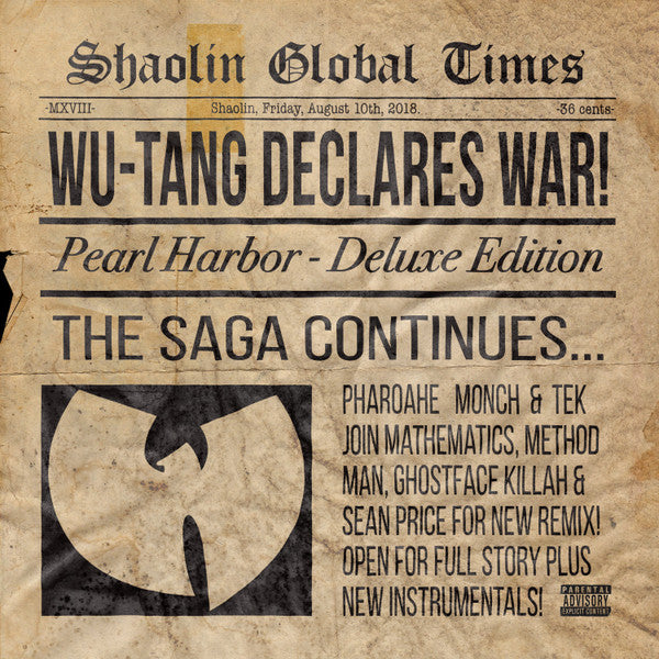 Wu-Tang – Pearl Harbor Vinyl LP Record