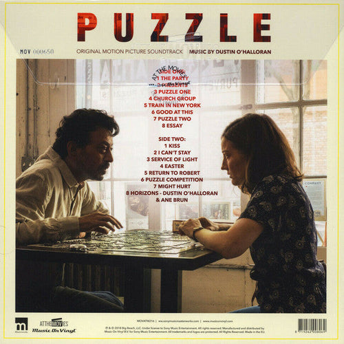 Soundtrack - Dustin O'Halloran - Puzzle OST 180G Yellow Color Vinyl LP Record