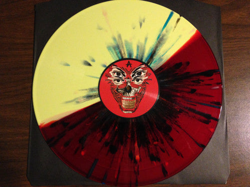 New Primals – Horse Girl Energy Yellow Opaque/Red Translucent Split W/ Green & Black Splatter Color Vinyl LP Record