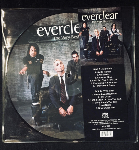 Everclear – The Very Best Of Picture Disc Vinyl LP Record