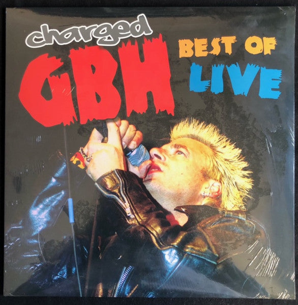 Charged GBH - Best Of Live Vinyl LP Record