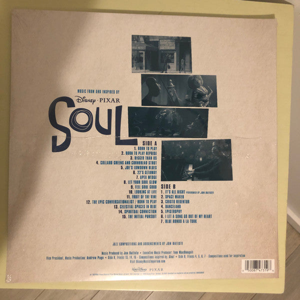 Soundtrack - Jon Batiste - Soul OST Gatefold Sleeve Vinyl LP Record