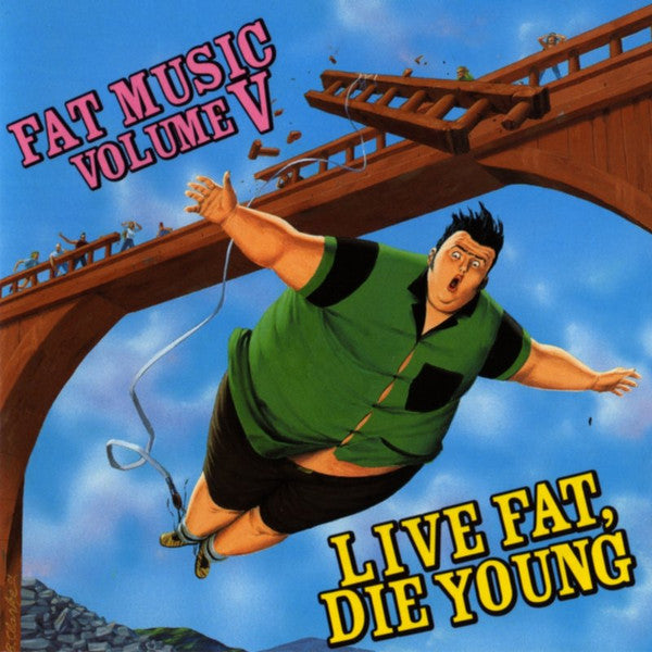 Compilation - Fat Music Volume V: Live Fat, Die Young Vinyl LP Record