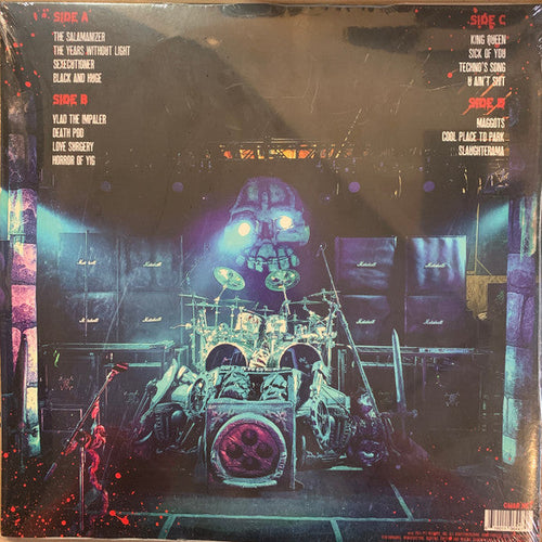 Gwar – Scumdogs XXX Live! Blue Color 2xLP Vinyl LP Record