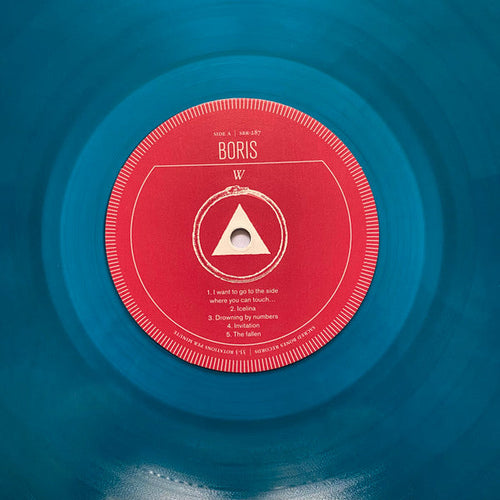 Boris - W Sea Blue Color Vinyl LP Record