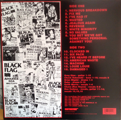 Black Flag - The First Four Years Vinyl LP Record