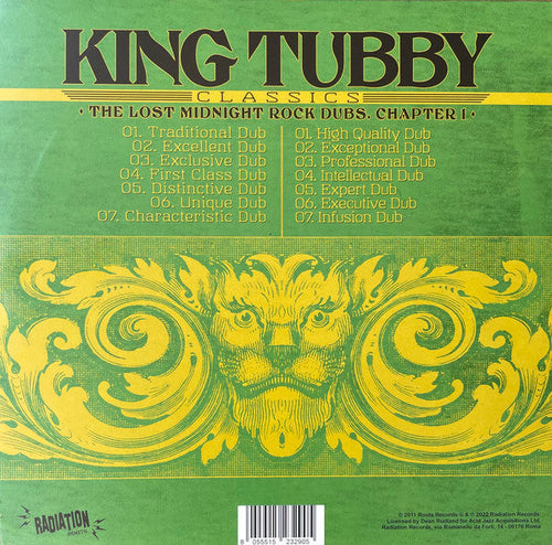 King Tubby – King Tubby’s Classics: The Lost Midnight Rock Dubs Chapter 1 Vinyl LP Record