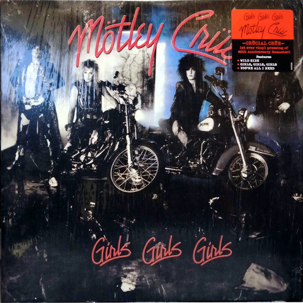 Mötley Crüe – Girls, Girls, Girls Vinyl LP Record