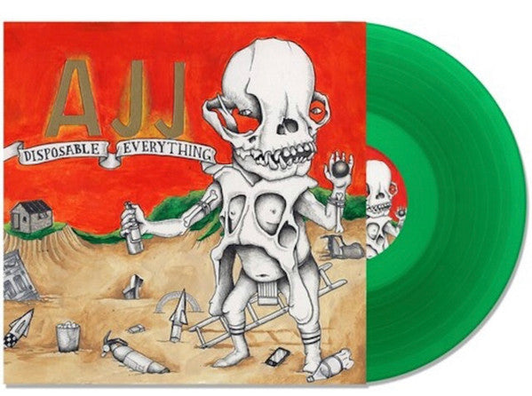 Andrew Jackson Jihad / AJJ – Disposable Everything Green Color Vinyl LP Record
