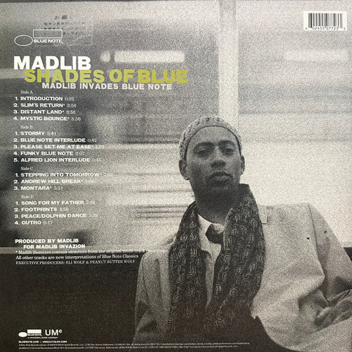 Madlib - Shades Of Blue 180G Gatefold Sleeve 2xLP Vinyl LP Record