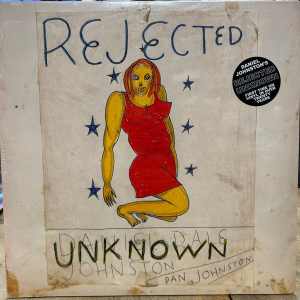 Daniel Johnston – Rejected Unknown 2xLP Vinyl LP Record