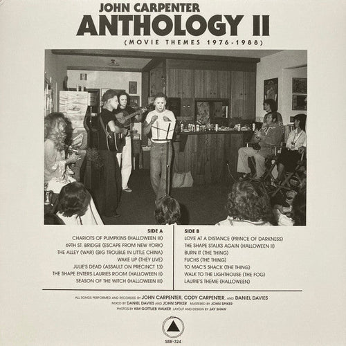 John Carpenter – Anthology II (Movie Themes 1976-1988) Vinyl LP Record