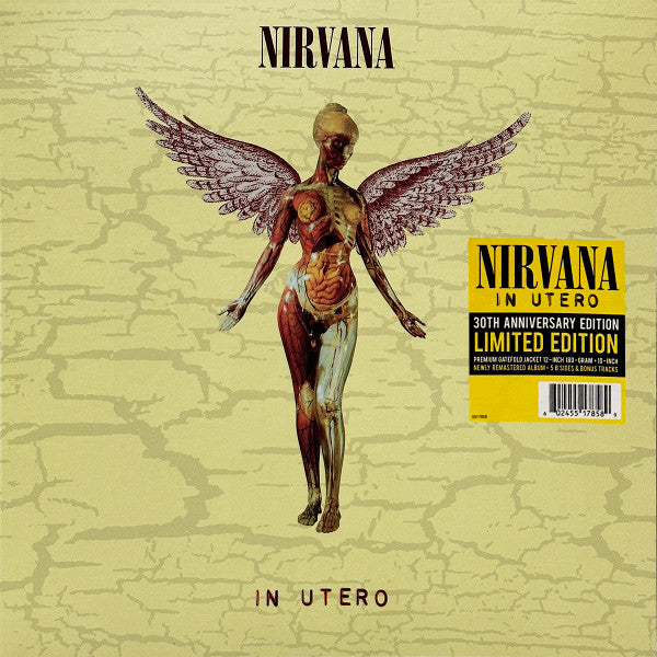 Nirvana - In Utero 180G 2xLP Vinyl LP Record