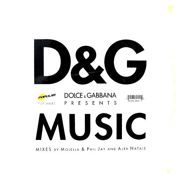 Dolce & Gabbana – Music Vinyl LP Record