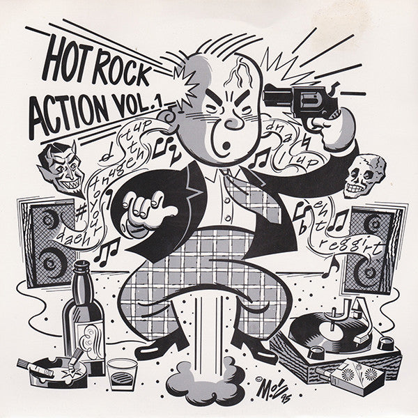 Compilation - Hot Rock Action Vol. 1 Vinyl 7" Record