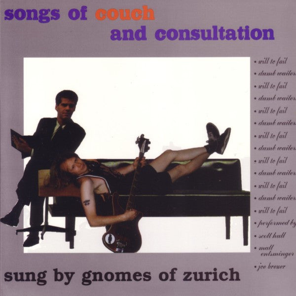 Gnomes Of Zurich – Songs Of Couch And Consultation 7" Vinyl Record