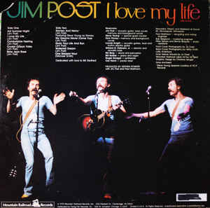 Jim Post ‎– I Love My Life Vinyl LP Record