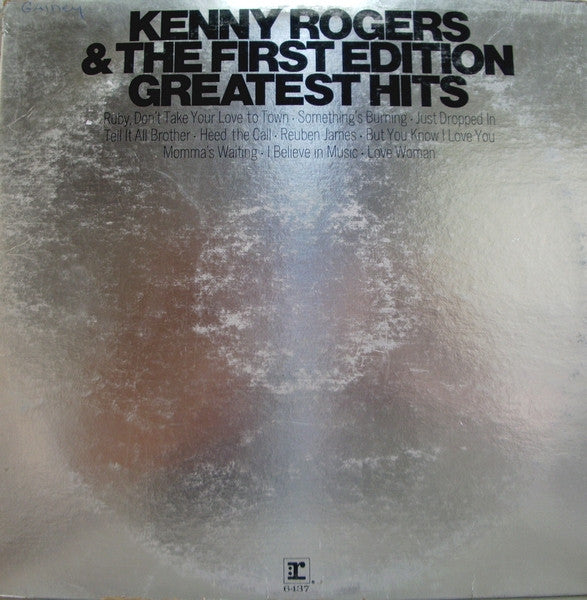 Kenny Rogers & The First Edition – Greatest Hits Vinyl LP Record *Used 1971 Release*