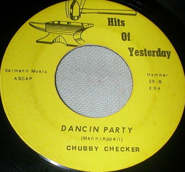 Chubby Checker – The Twist Vinyl 7" Record *Used Release*