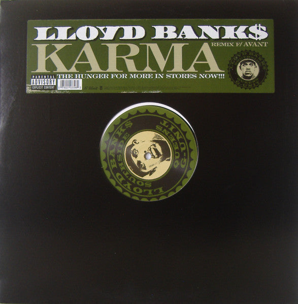 Lloyd Banks (of G Unit ) feat. Avant - Karma Vinyl LP Record