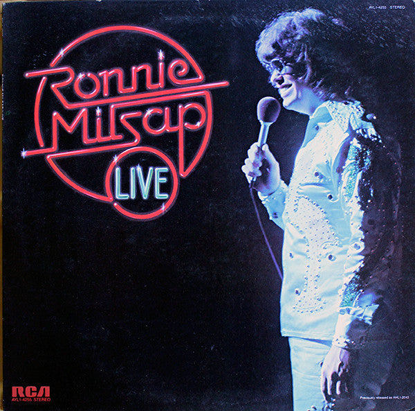 Ronnie Milsap – Live Vinyl LP Record *Used Release*