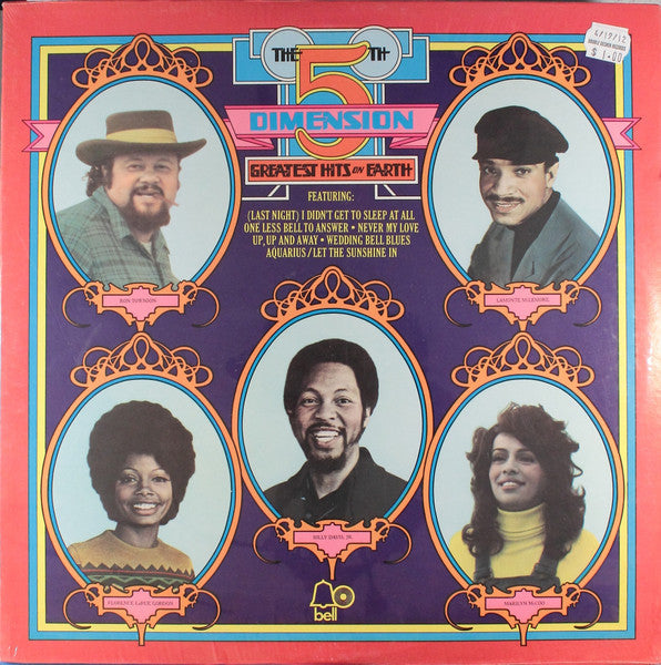 5th Dimension, The – Greatest Hits On Earth Vinyl LP Record